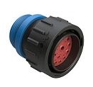 DIP Connector featuring black thermoplastic housing and various terminal options designed for wide temperature range applications