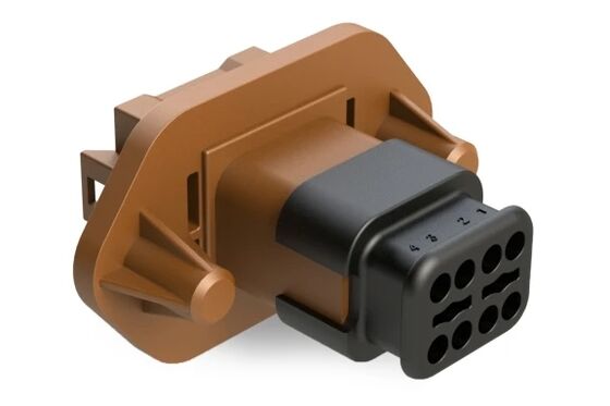 Güvenilir Amphenol Otomobil Elektronik Bileşeni AT04-08PD-PM16 Araç Entegre Döngü Kablolama Sisteminde Kullanılan Erkeği Alıcı Bağlantısı